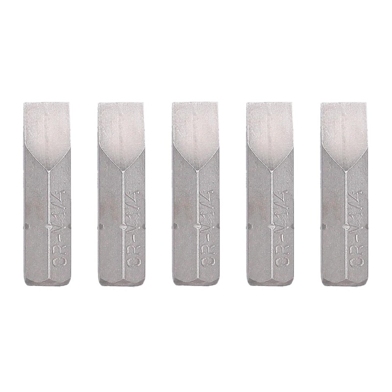 Juego de 5 puntas 1/4" Planas 1" 10608 Adir