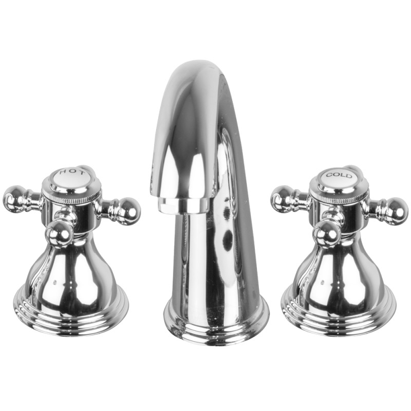 Mezcladora para Lavabo Cromada Akron 8” Mod. Murillo 3962