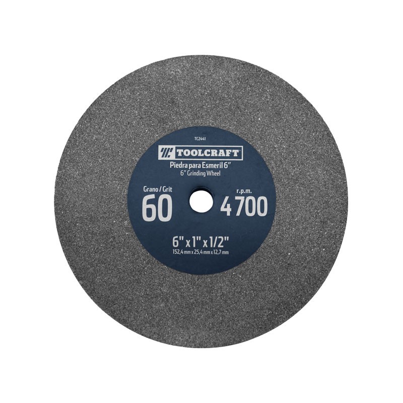 Piedra para esmeril 6" x 1" TC2441 Toolcraft