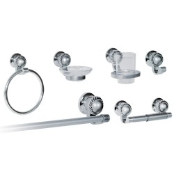 Accesorios para Baño Wilson Acabado en Cromo Satín 2801