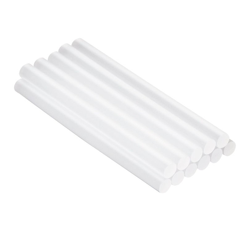 Barras de silicón transparente 1/2" x 4" con 12 piezas SW-811505002 Fumetax