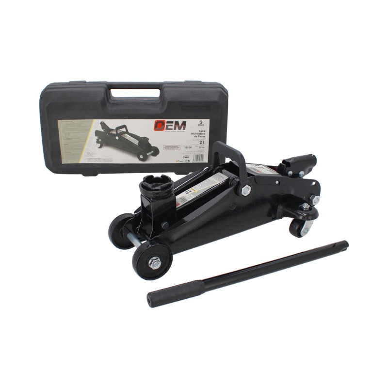 Gato de patín 2 toneladas con estuche GNM-2P OEM