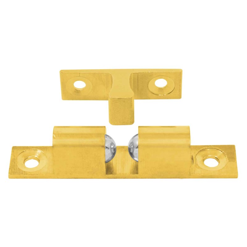 Resbalón de doble bala 60 mm latón FH