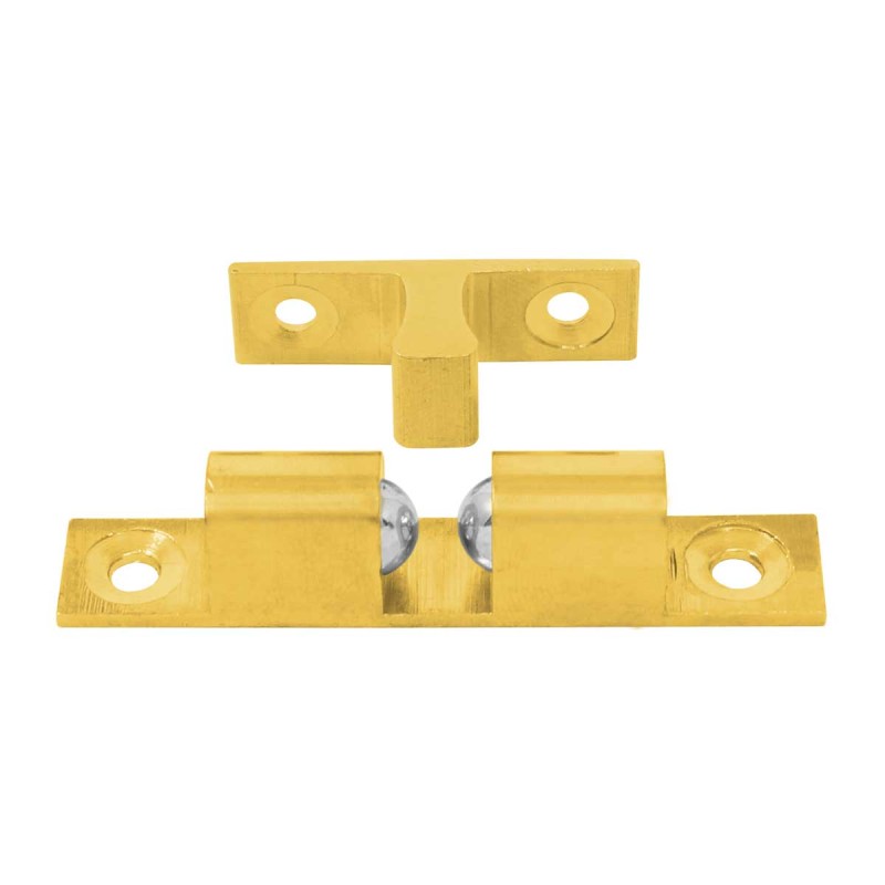 Resbalón de doble bala 50 mm latón FH