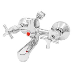 Mezcladora empotrable cromada LX-1126 Faucet