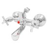 Mezcladora empotrable cromada LX-1126 Faucet