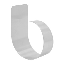 Soporte para secadora adherible de acero inoxidable 079-1669 Herrasa