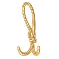 Perchero latón brillante 160 mm 079-8068 Herrasa