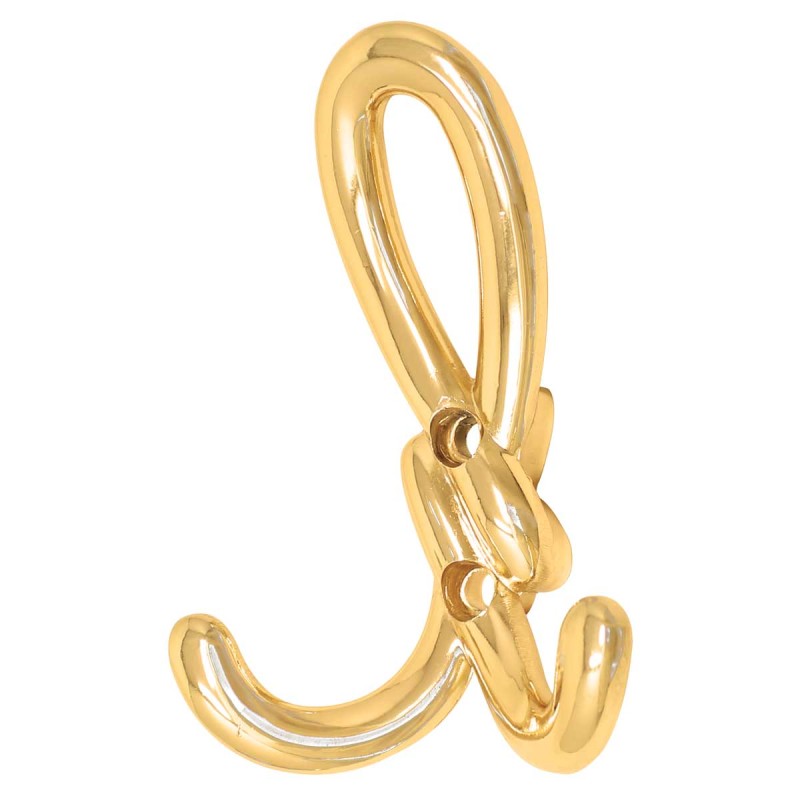 Perchero latón brillante 84 mm 079-8066 Herrasa