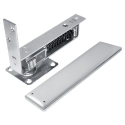 Bisagra mecánica de piso cromo brillante 1500 Phillips