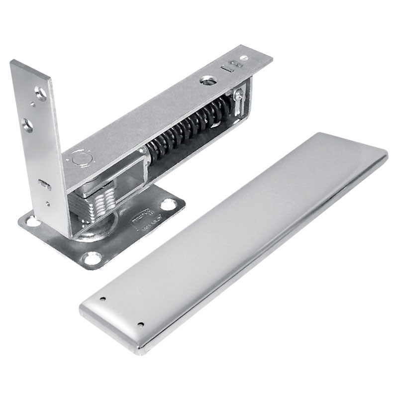 Bisagra mecánica de piso cromo brillante 1500 Phillips