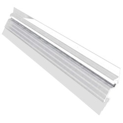 Guardapolvo automatico 90 cm blanco Herralum