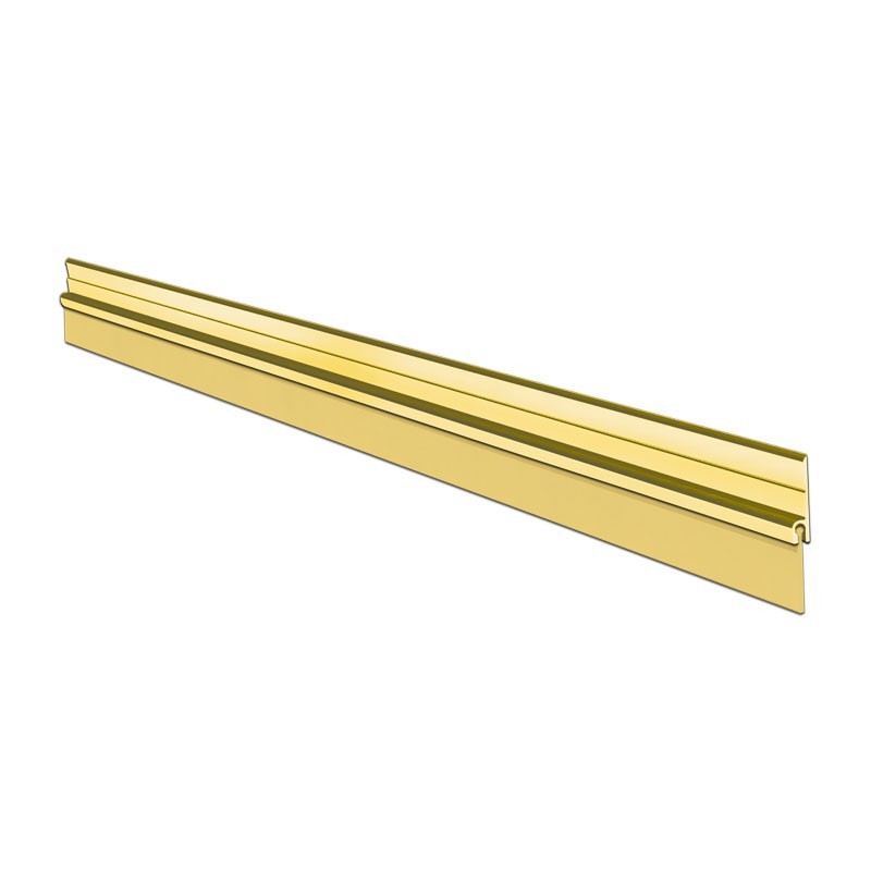Sellapuertas fijo aluminio oro 1 m Herralum