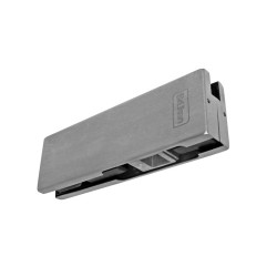 Herraje inferior para puerta satinado BRK010 Bruken