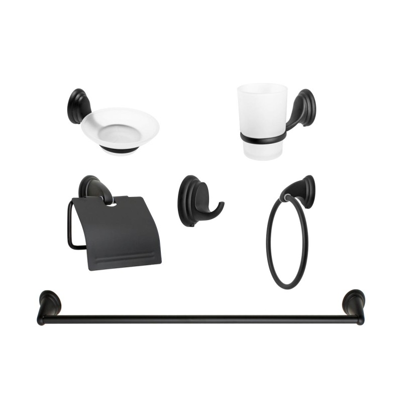 Juego de accesorios para baño A01BK FIDIC