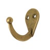 Perchero sencillo latón antiguo 1832 Handy Home