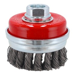 Carda de copa alambre trenzado 3" SW-32030202 Fumetax