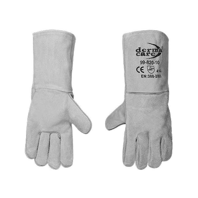 Guante de carnaza largo Derma Care