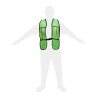 Chaleco fluorescente Verde con reflejante 03-R Derma Care