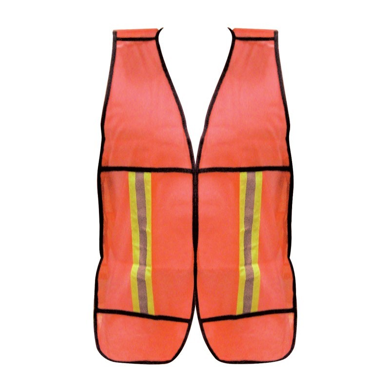 Chaleco fluorescente Naranja con reflejante 06-R Derma Care