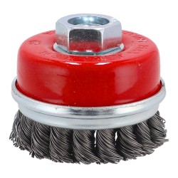 Carda de copa alambre trenzado 2-1/2" SW-32030201 Fumetax
