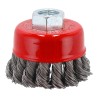 Carda de copa alambre trenzado 2-1/2" SW-32030301 Fumetax