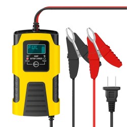 Cargador ultra inteligente para baterías selladas de ácido-plomo, con caimanes BR-600 Steren