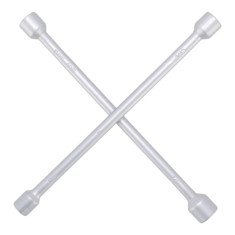 Llave de cruz Satinada 14" 1071 Adir