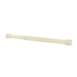 Barra ajustable beige para baño 1" Novacort