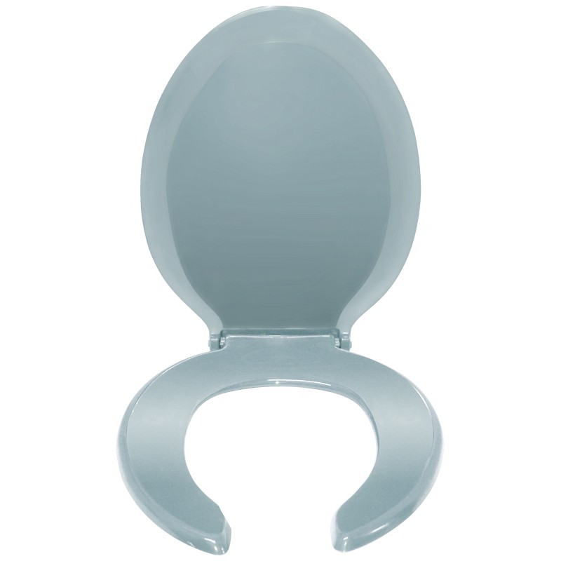 Asiento para baño alargado azul holanda