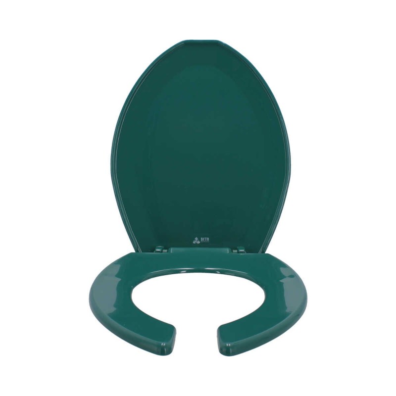 Asiento para baño alargado verde Cato