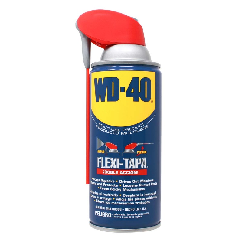 WD-40 Aceite multiusos aerosol Flexi-Tapa 6 Oz. WD-40 Aceite multiusos aerosol Flexi-Tapa 6 Oz.