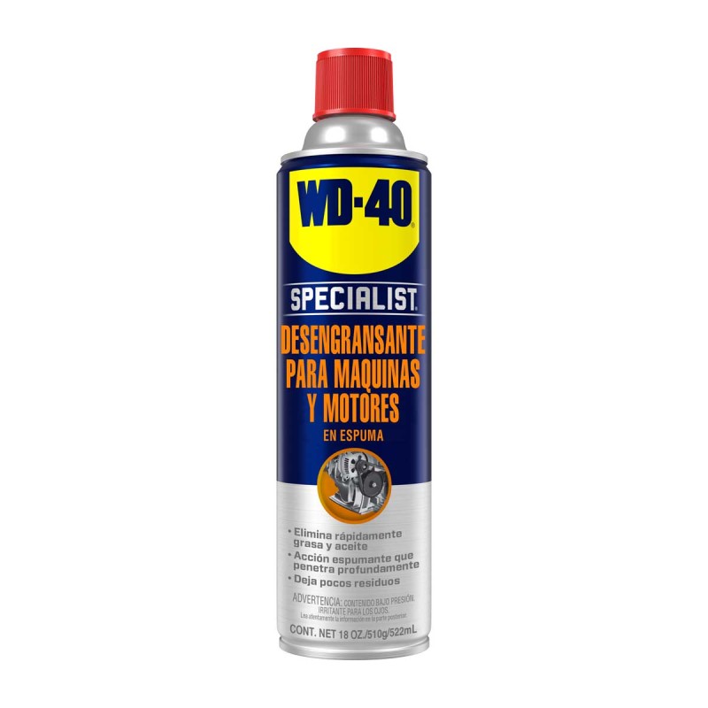 WD-40 Specialist Espuma desengrasante aerosol 522 ml
