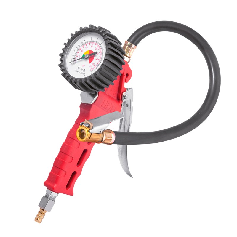 Inflador de aire con manómetro 4929 Lion Tools