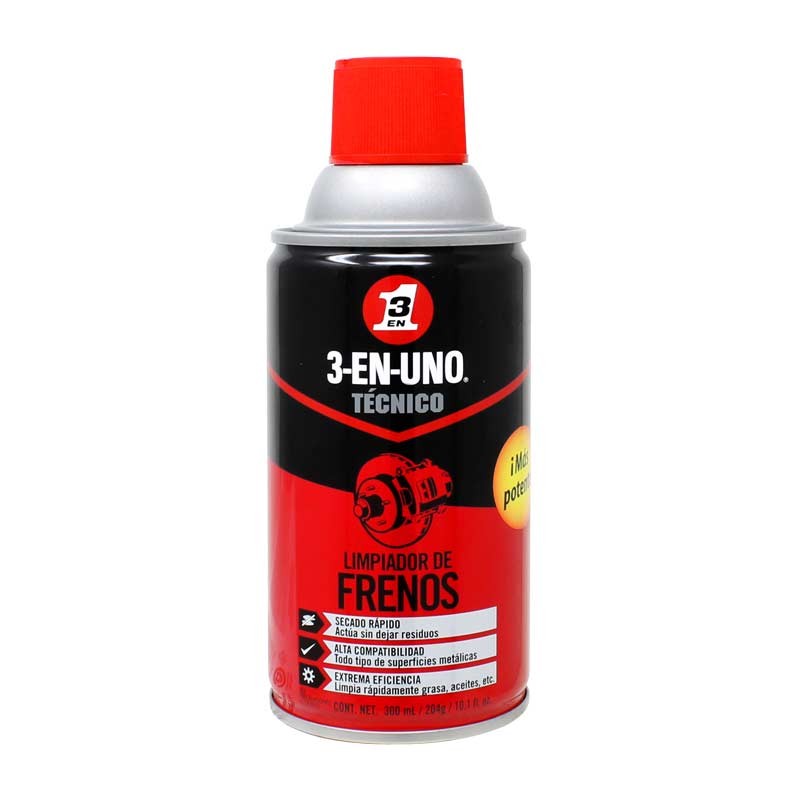 Limpiador de frenos 300 ml 3 en 1 Técnico