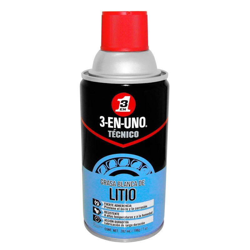 Grasa blanca de litio 282 ml 3 en 1 Técnico