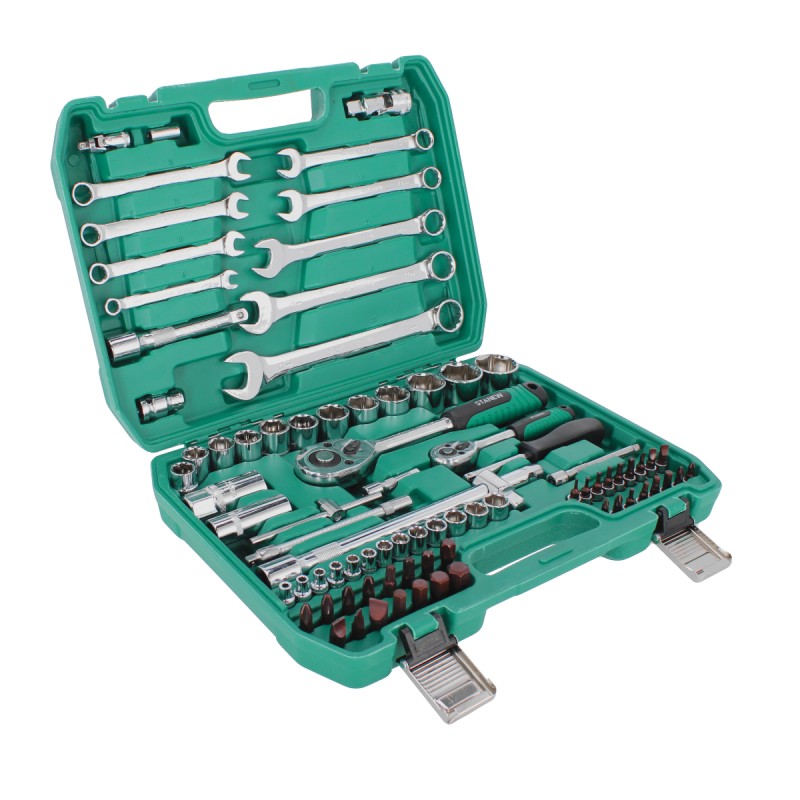 Autoclé milimétrico 82 piezas con estuche JL-82 Stanew