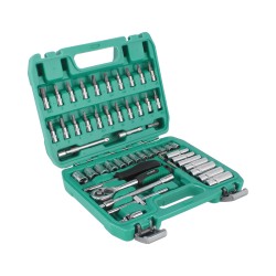 Juego de herramientas mando 1/4" 53 piezas JL-53 Stanew