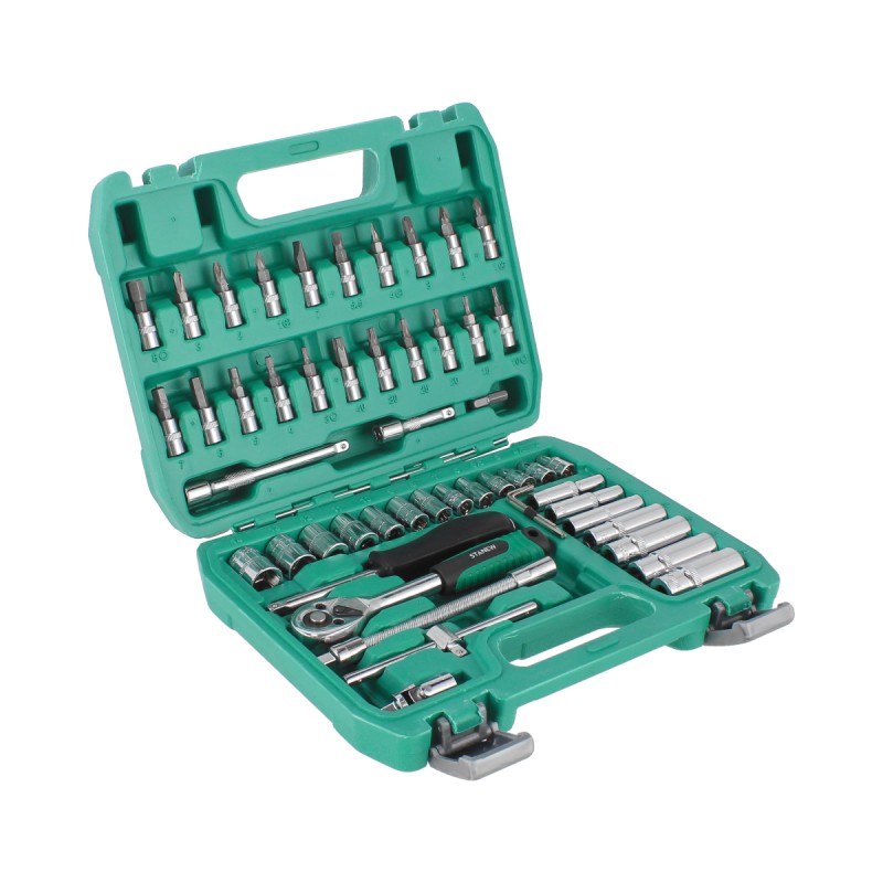 Juego de herramientas mando 1/4" 53 piezas JL-53 Stanew