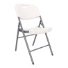 Silla plegable tipo picnic blanca 12129 Adir