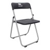 Silla plegable negra 12134 Adir