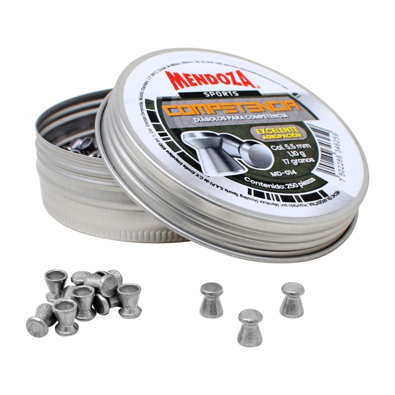 Diábolos para competencia calibre 5.5 Competencia MD-014 Mendoza