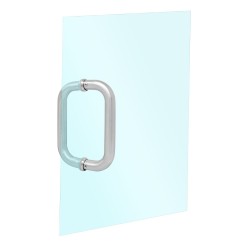 Jaladera tipo "C" satinada 15 cm 19*150-SN Axcent