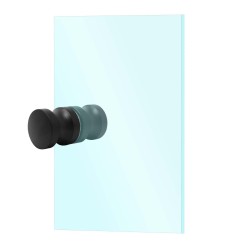 Perilla negra para puertas de cristal 30 x 30 K247N Axcent