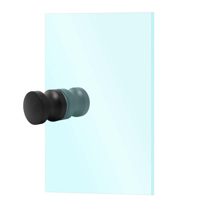 Perilla negra para puertas de cristal 30 x 30 K247N Axcent