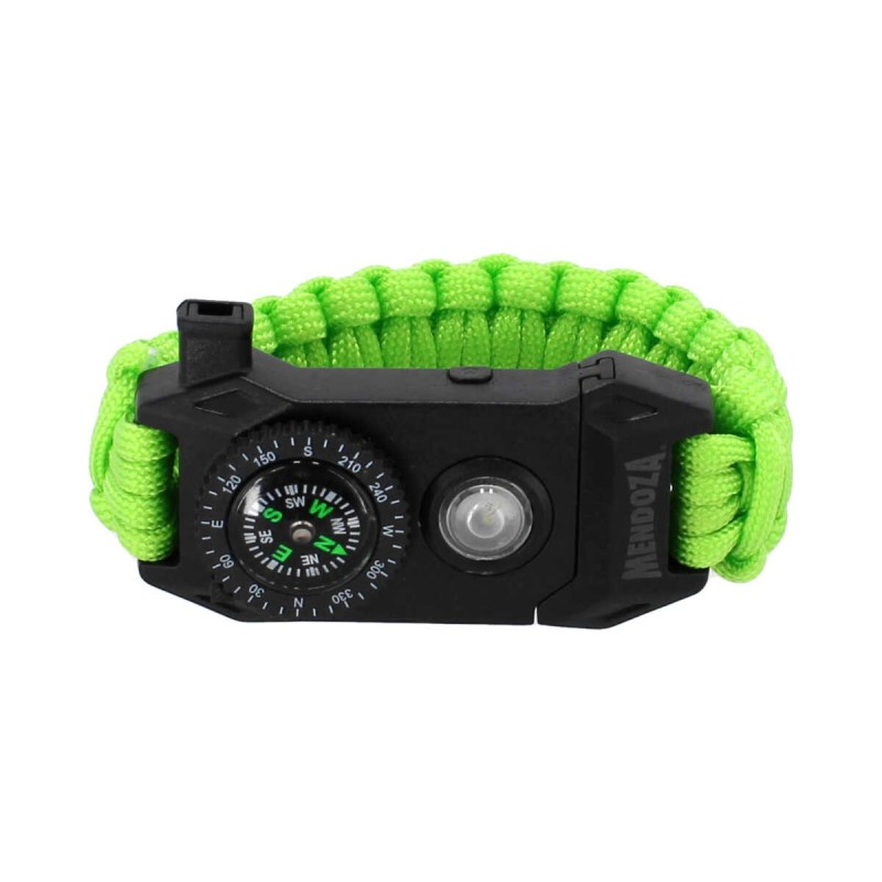 Pulsera infantil de supervivencia Verde MC-025 Mendoza