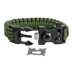 Pulsera paracord de supervivencia 7 en 1 CAMP-002 Mendoza