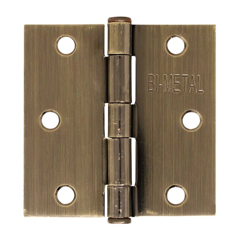 Bisagra arquitectónica 3" latón antiguo BM182 Bi-Metal Bisagra arquitectónica 3" latón antiguo BM182 Bi-Metal