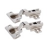 Kit de bisagras bidimensionales premium semi curvas 35 mm 94 MS15-08 Ducasse