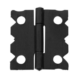 Bisagra para puerta 1-1/2" negra Colonial